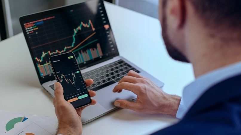 Panel de control de trading de AlperteriumTech